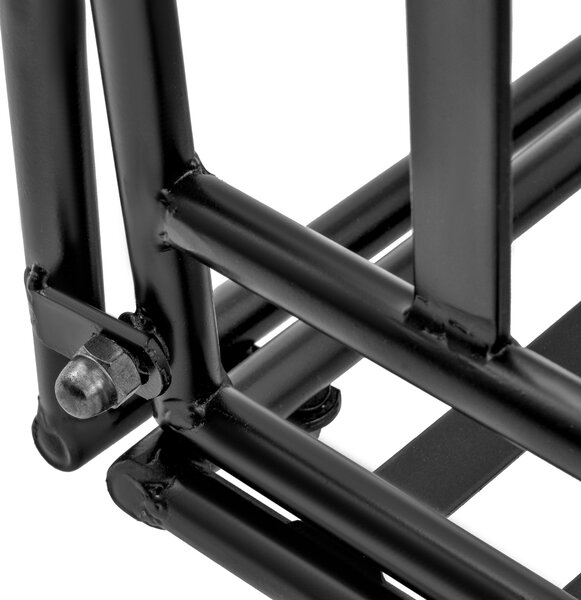 Závěsná zahradní lavice pro 2 osoby Outsunny - 137D x 58Š x 52V cm, černá | Aosom