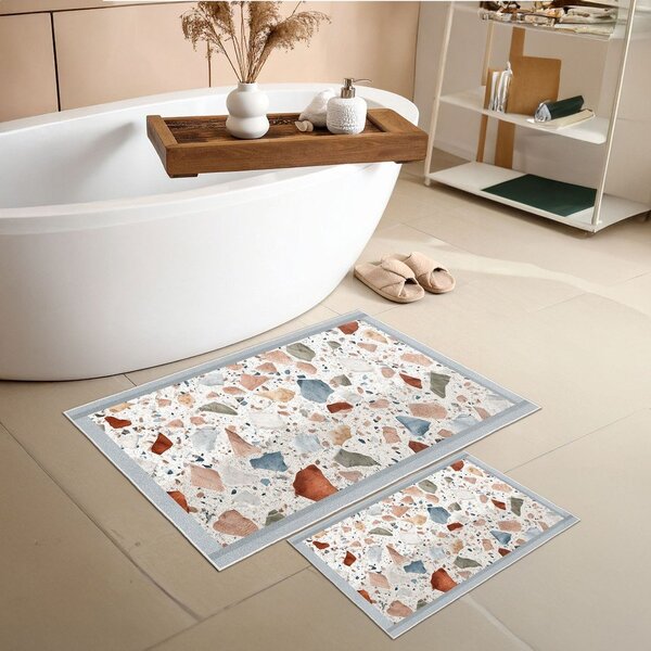 Koupelnové předložky v sadě 2 ks 60x100 cm – Foutastic