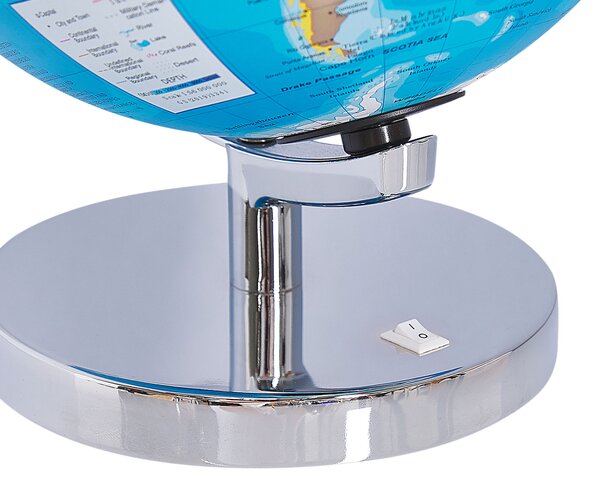 Globus LED STANLEY Modrá 30 cm