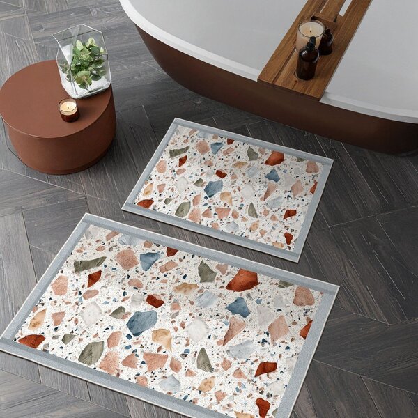 Koupelnové předložky v sadě 2 ks 60x100 cm – Foutastic