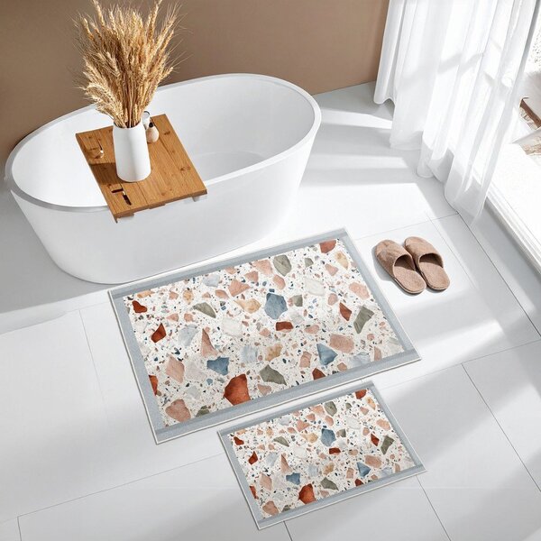 Koupelnové předložky v sadě 2 ks 60x100 cm – Foutastic