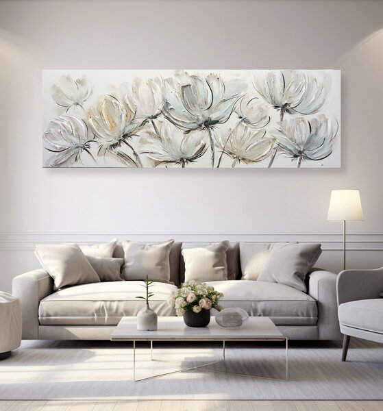 Obraz - ručně malovaný (40 x 120)