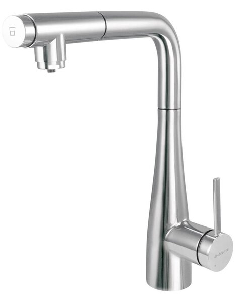Deante BRE_075M - Dřezová baterie s vytahovací sprškou ERIDAN lesklý chrom