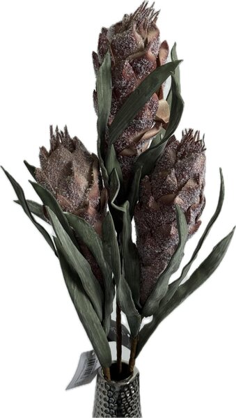 Zázvor - umělá květina růžová 70cm