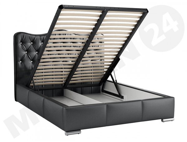 Postel Ratoni, Rozměr postele: 140x200, Barva:: ekokůže Soft 017 (bílá) 5902928393767