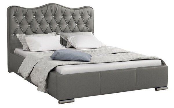 Postel Ratoni, Rozměr postele: 140x200, Barva:: ekokůže Soft 017 (bílá) 5902928393767