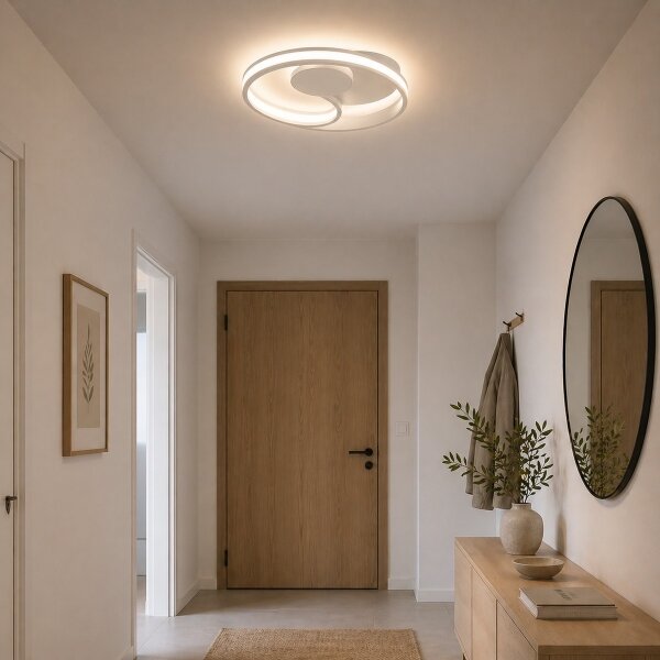 Brilliant - LED Stropní svítidlo REVOLA LED/33W/230V pr. 40 cm bílá