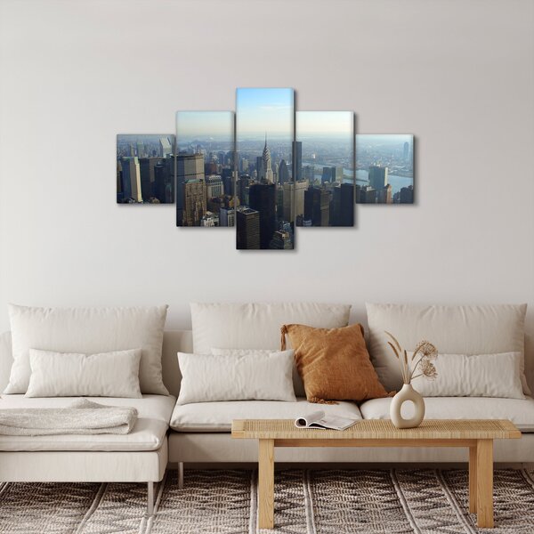 Obraz - Manhatten ve dne (125x70 cm)