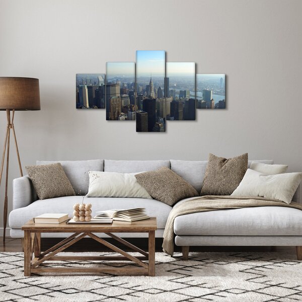 Obraz - Manhatten ve dne (125x70 cm)