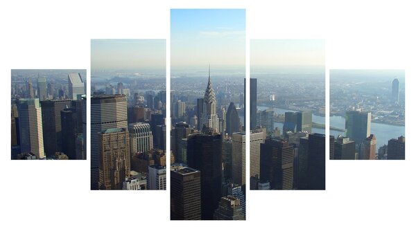Obraz - Manhatten ve dne (125x70 cm)