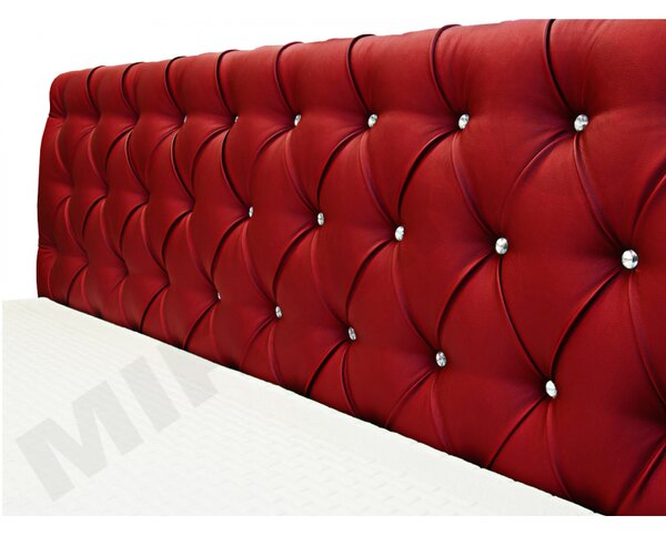 Postel Enoa, Rozměr postele: 140x200, Barva:: ekokůže Soft 011 (černá) 5902928178821