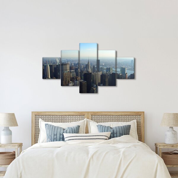 Obraz - Manhatten ve dne (125x70 cm)
