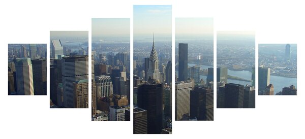 Obraz - Manhatten ve dne (210x100 cm)
