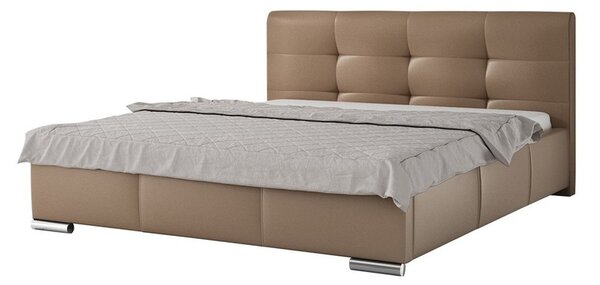 Postel Landron, Rozměr postele: 140x200, Barva:: ekokůže Soft 011 (černá) 5902928367768