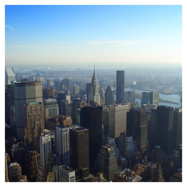 Obraz - Manhatten ve dne (30x30 cm)