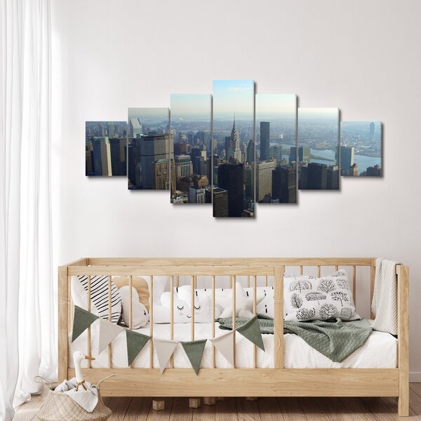 Obraz - Manhatten ve dne (210x100 cm)