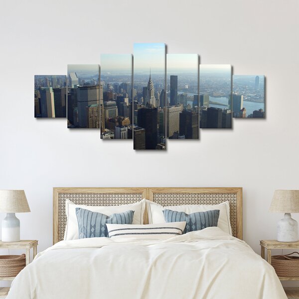Obraz - Manhatten ve dne (210x100 cm)