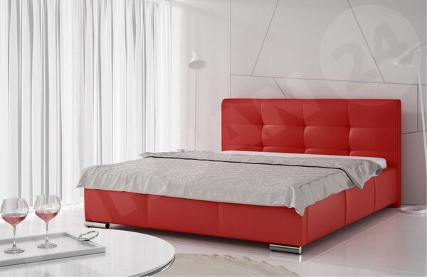 Postel Landron, Rozměr postele: 140x200, Barva:: ekokůže Soft 011 (černá) 5902928367768