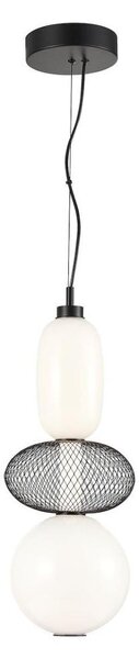 LED Lustr na lanku ARAME LED/23W/230V pr. 22 cm černá
