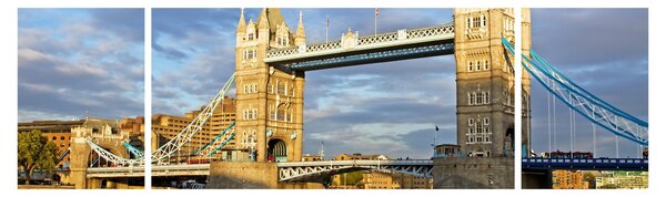 Obraz - Tower Bridge (170x50 cm)