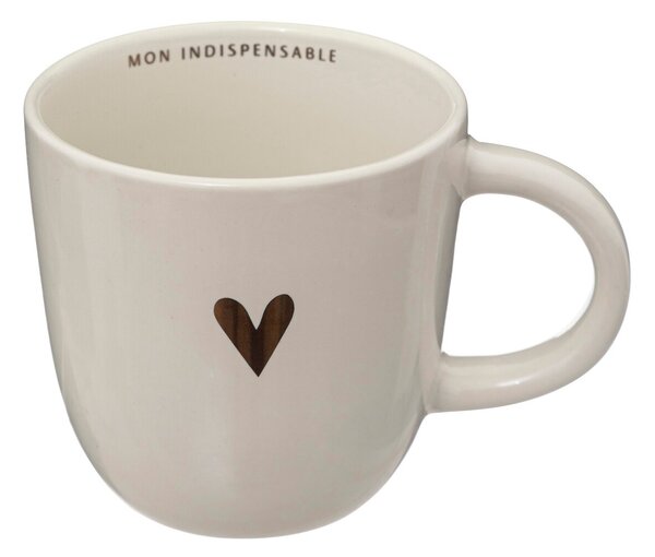 Kameninový hrnek se stojanem Floral 170 ml sada 4+4ks