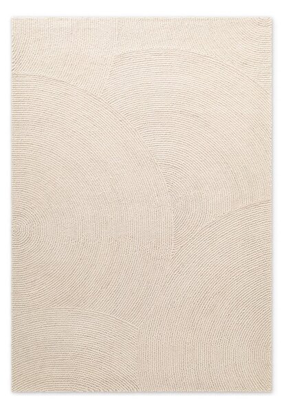 Ručně tkaný vlněný koberec ve světle přírodní barvě 200x300 cm Calmio – Hanse Home