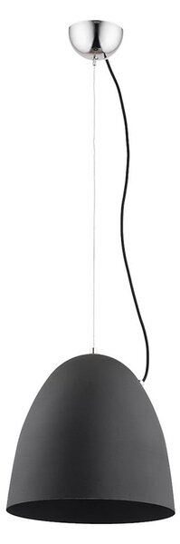 Lustr na lanku ZETES 1xE27/15W/230V černá