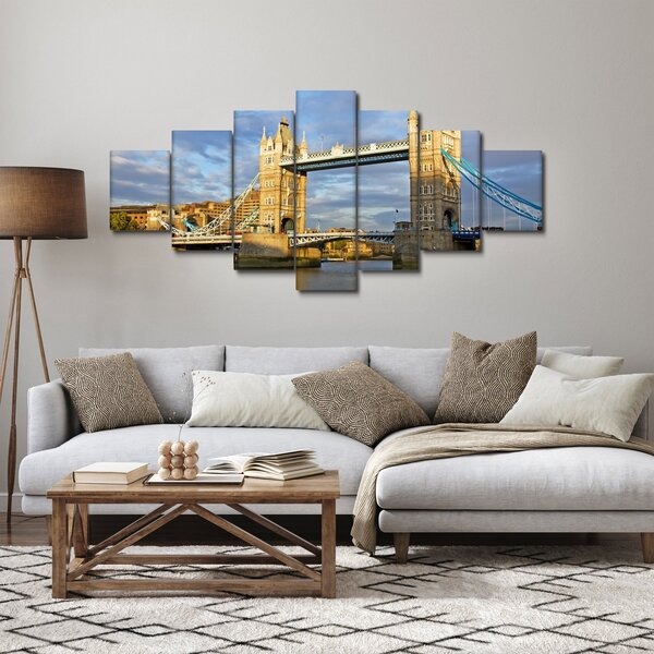 Obraz - Tower Bridge (210x100 cm)