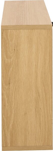 Výklopný botník v dekoru dubu v přírodní barvě 72x43x17 cm Albany – Actona