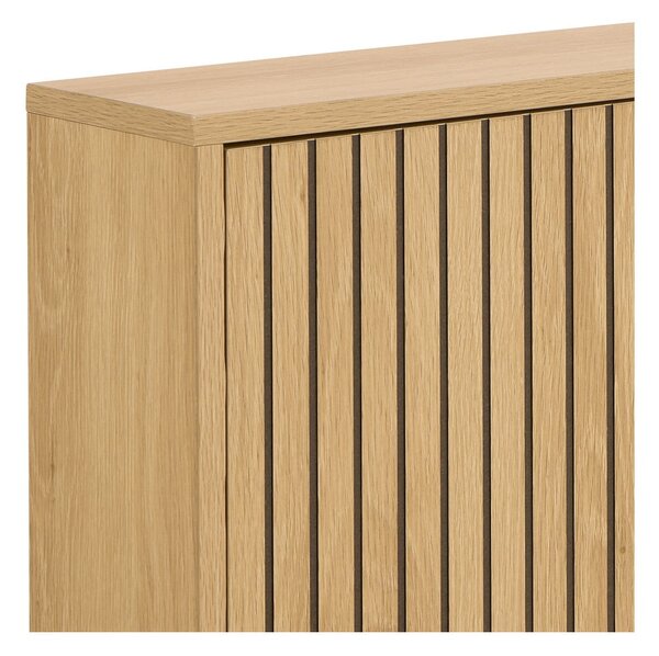 Výklopný botník v dekoru dubu v přírodní barvě 72x43x17 cm Albany – Actona
