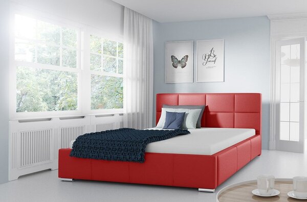Čalouněná postel Alita, Rozměr postele: 140x200, Barva:: Ikar 9 5902928043990