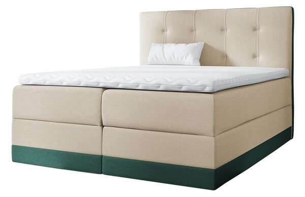 Kontinentální postel Orlando, Rozměr postele: 120x200, Barva:: Kameleon 04 + Kameleon 15 5903211154249