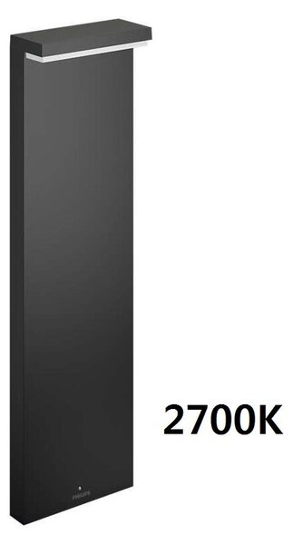16486/93/P0 Bustan venkovní sloupkové LED svítidlo 2x4,5W 1000lm 2700K 77cm IP44, antracitové