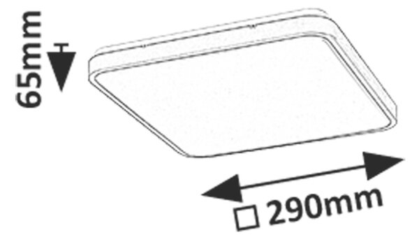 Rabalux ALENZO LED panel 71432