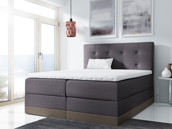 Kontinentální postel Orlando, Rozměr postele: 120x200, Barva:: Kameleon 04 + Kameleon 15 5903211154249