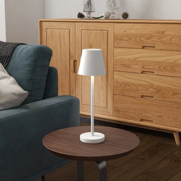 Stolní LED lampa, dotyková, bílá B31-456V00WT