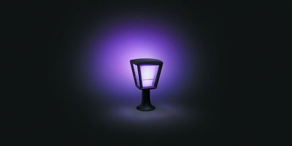 17441/30/P7 Hue WACA Econic venkovní sloupkové LED svítidlo 15W 1150lm 2200-6500K RGB IP44 černá