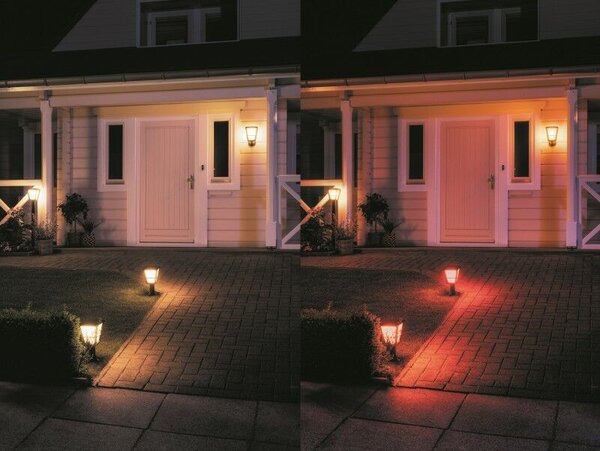 17441/30/P7 Hue WACA Econic venkovní sloupkové LED svítidlo 15W 1150lm 2200-6500K RGB IP44 černá