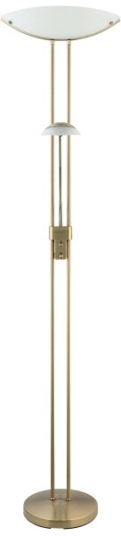 EGLO 85974 - Stmívatelná stojací lampa BAYA 1xR7s/230W + 1xG9/33W bronz