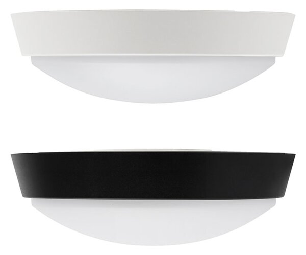 Solight LED venkovní osvětlení, nastavitelná teplota světla - 3CCT, 15/18/20W, 1800lm, 22cm, 2v1 - bílý a černý kryt WO779-2