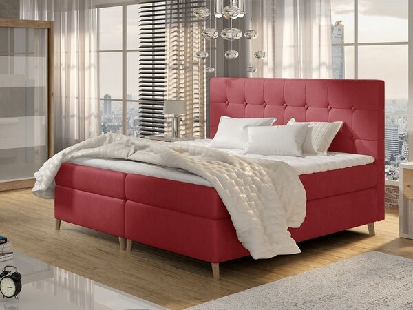 Kontinetální postel Crete, Rozměr postele: 120 x 200 cm, Barva:: Magic Velvet 2215 5902928460230
