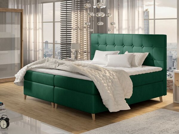 Kontinetální postel Crete, Rozměr postele: 120 x 200 cm, Barva:: Magic Velvet 2215 5902928460230