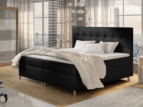 Kontinetální postel Crete, Rozměr postele: 120 x 200 cm, Barva:: Magic Velvet 2215 5902928460230