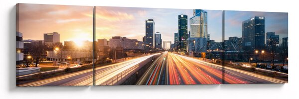 Obraz - Cesta velkoměsta (170x50 cm)