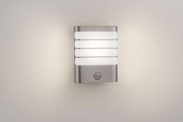 17274/47/16 Raccoon IR venkovní nástěnné LED svítidlo se senzorem 1x3W 270lm 2700K IP44, nerezové