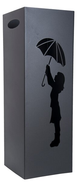 Kovový stojan na deštníky Rain2, 60x20 cm