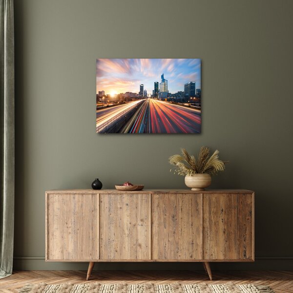 Obraz - Cesta velkoměsta (70x50 cm)