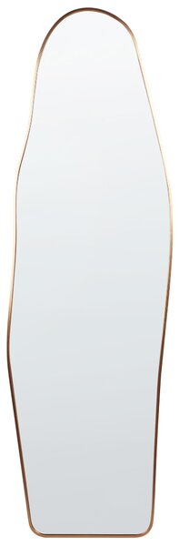 Stojací zrcadlo LARCHE 160 cm Kov Zlatá