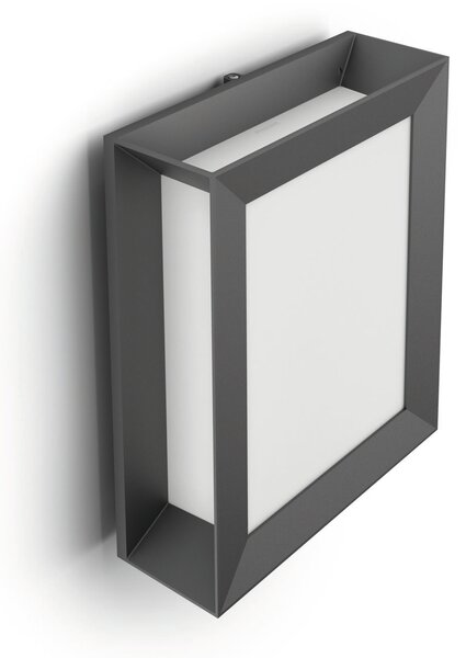 17293/93/16 Karp venkovní nástěnné LED svítidlo 1x6W 600lm 2700K IP44, antracitové