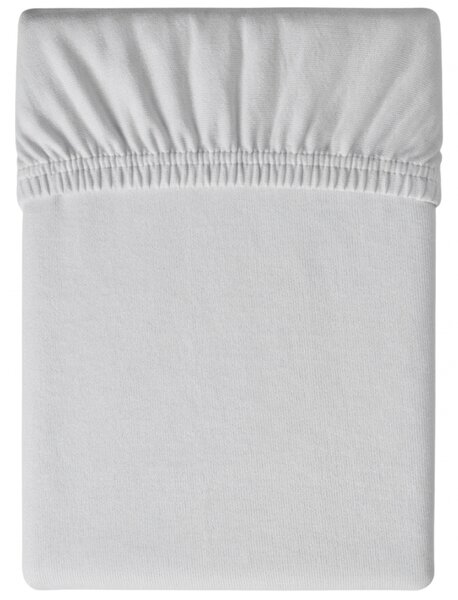 Jersey prostěradlo HIGHFIT stříbrné 90 x 200 cm